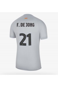 Barcelona Frenkie de Jong #21 Fotballdrakt Tredje Klær 2022-23 Korte ermer
